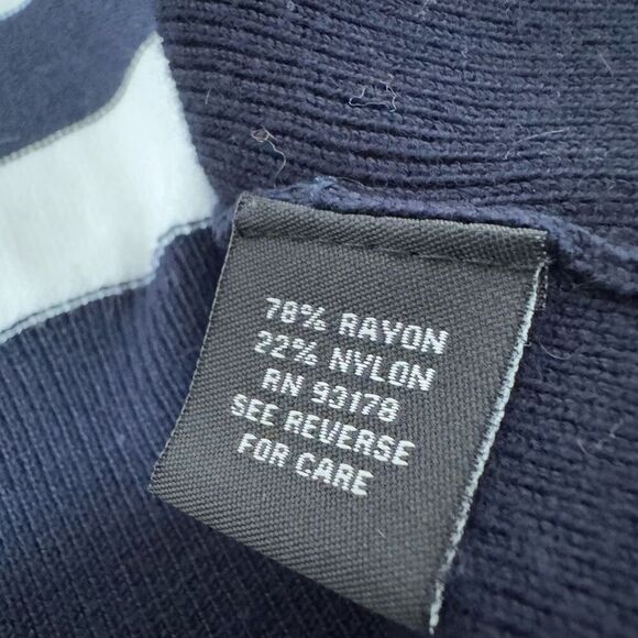 Premise Studio Women’s Striped Button Up Sweater Size Small Rayon Blend - Picture 9 of 10